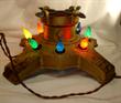 Iron Lighted Vintage Christmas Tree Stand